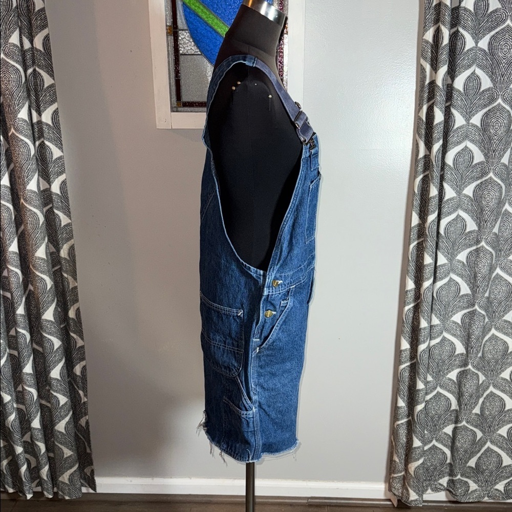Carhartt Vintage Denim Cut Off Overalls - Picture 8 of 10